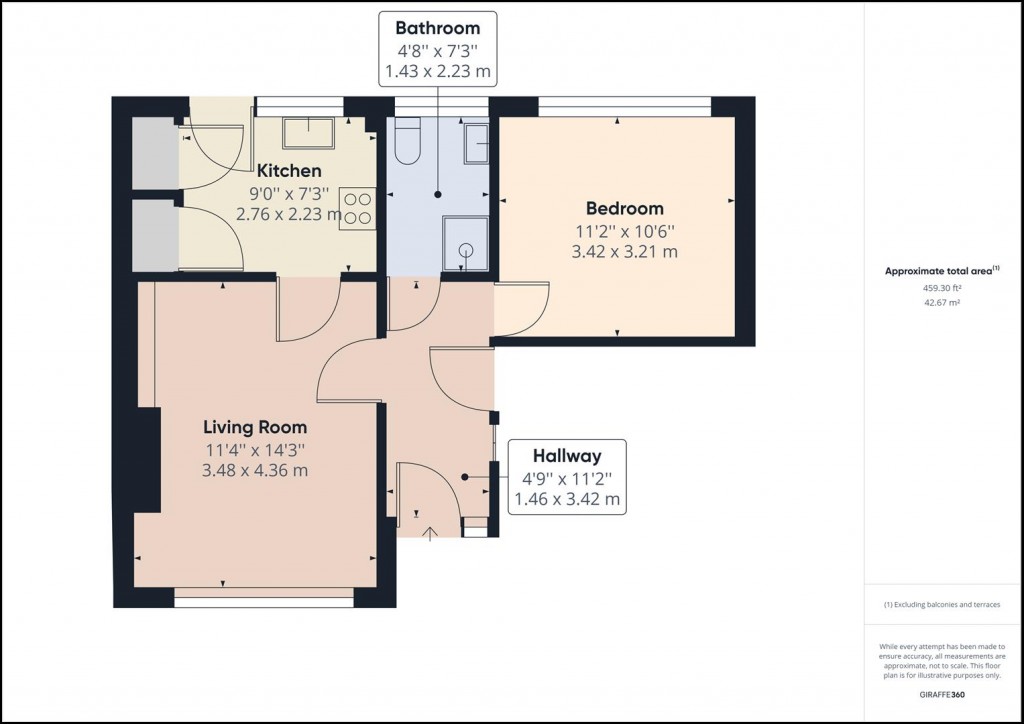 Floorplans For East Pin Fold, Royston