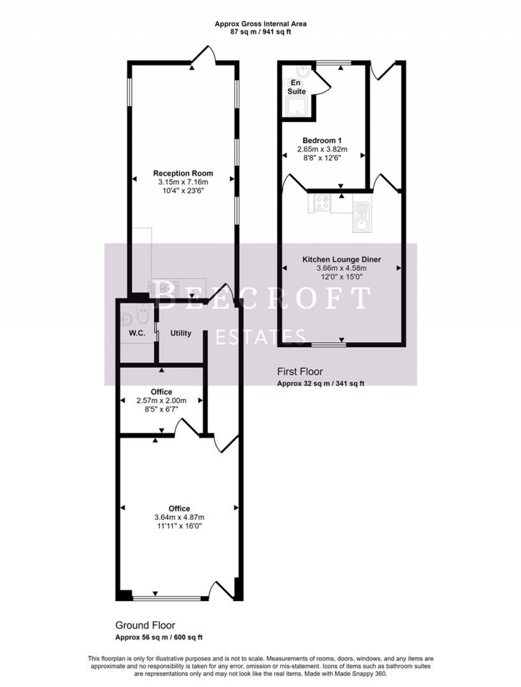 Floorplans For Barnsley Road, Goldthorpe, Rotherham