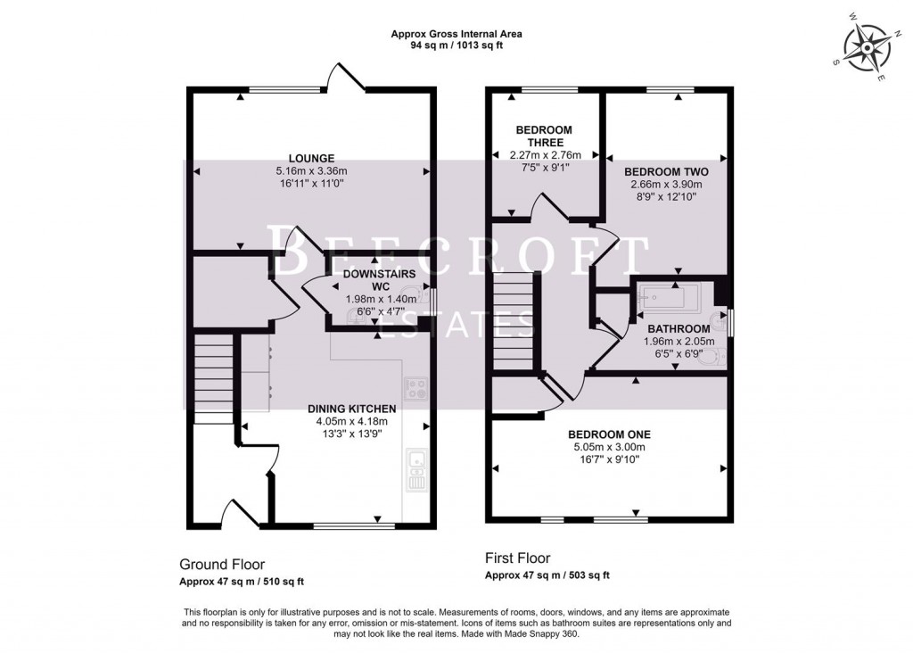 Floorplans For Murdock Road, Sheffield