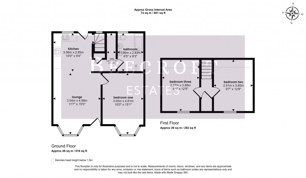 Floorplans For West Road, Mexborough