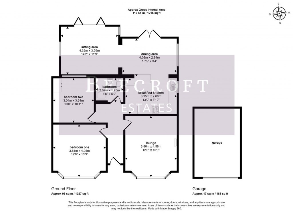 Floorplans For Aldham House Lane, Wombwell, Barnsley