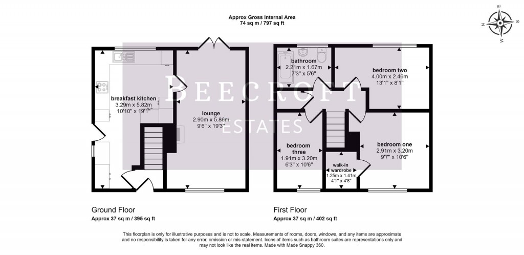 Floorplans For Coronation Avenue, Shafton, Barnsley