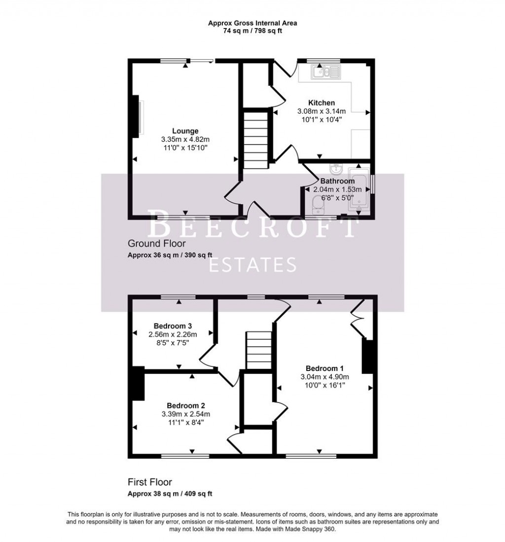 Floorplans For Hanover Square, Thurnscoe