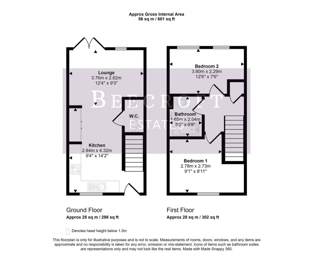 Floorplans For Astoria Close, Goldthorpe, Rotherham