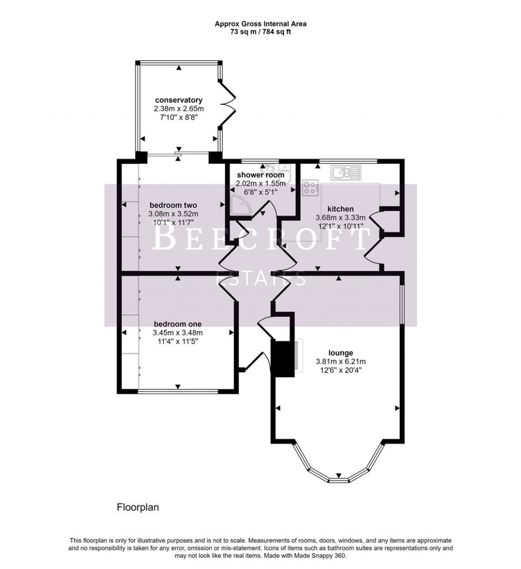 Floorplans For Ryton Avenue, Wombwell, BARNSLEY