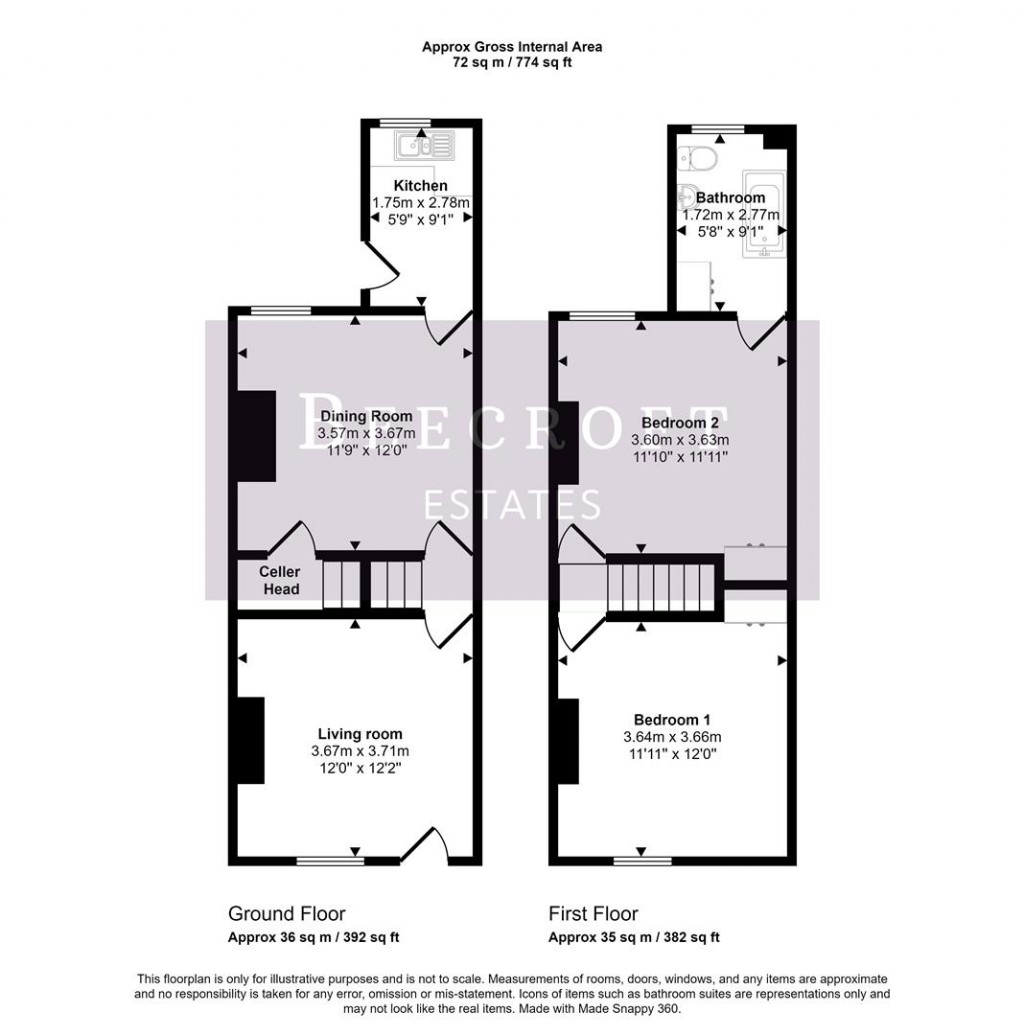 Floorplans For Whitelee Road, Mexborough