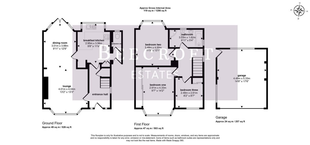 Floorplans For Newman Road, Rotherham