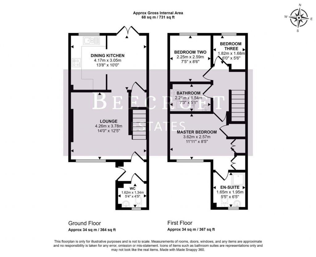 Floorplans For Thornley Brook, Thurnscoe, Rotherham