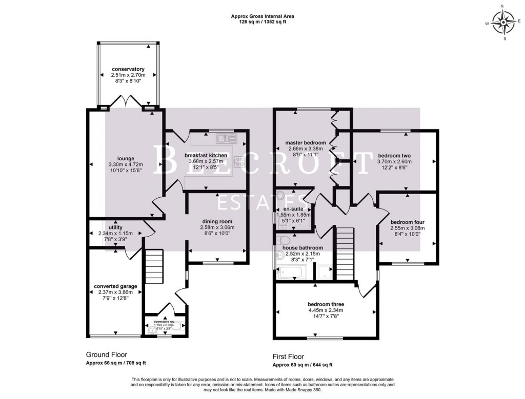 Floorplans For Park Hollow, Wombwell, Barnsley