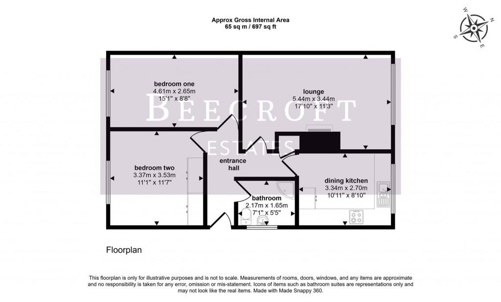 Floorplans For Balmoral Close, Barnburgh, Doncaster