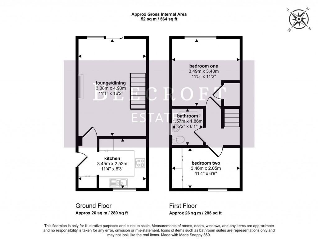 Floorplans For Riverside Close, Darfield, Barnsley