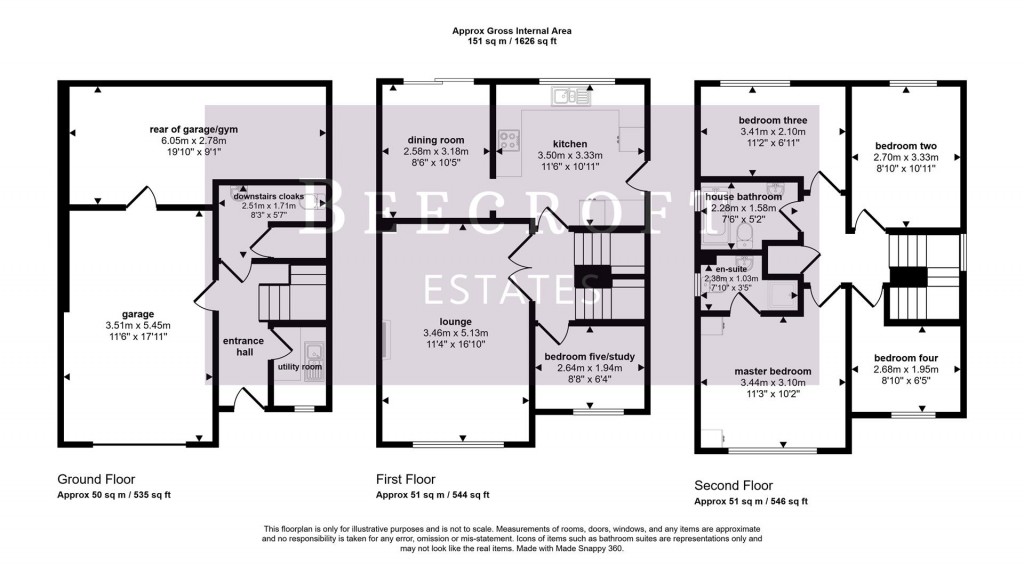 Floorplans For Parkland View, Barnsley