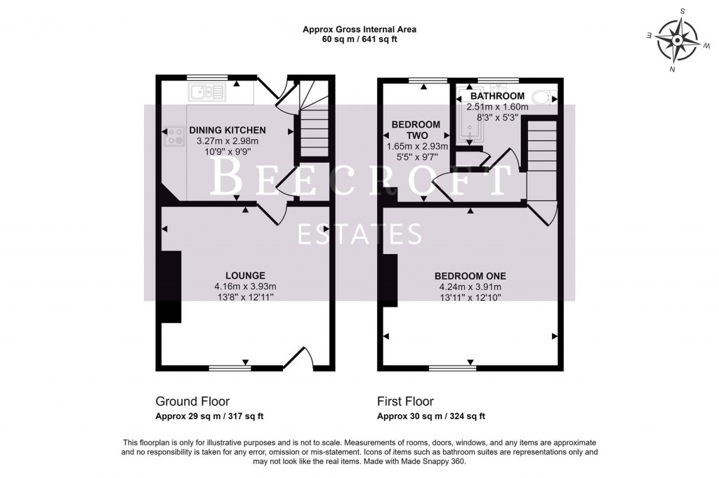 Floorplans For Hough Lane, Wombwell, Barnsley