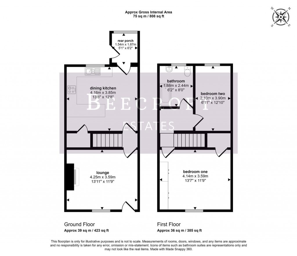 Floorplans For Wath Road, Wombwell, Barnsley